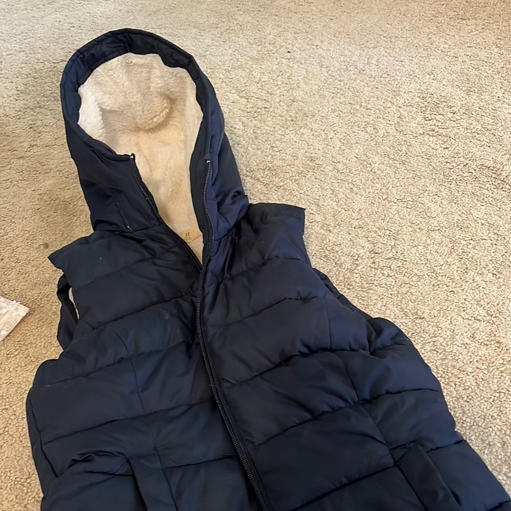 Hollis get puffy vest navy